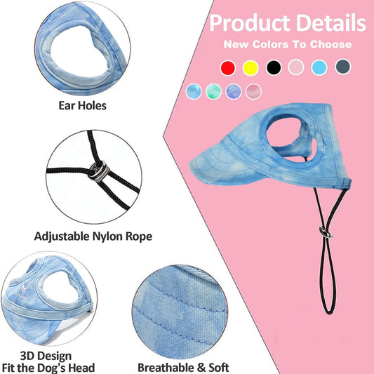 UV dog sun hat for small and medium dogs