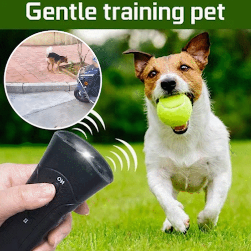 ultrasonic anti barking dog device handheld